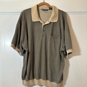 Vintage Men’s David Taylor Polo Ringer. Size XL.